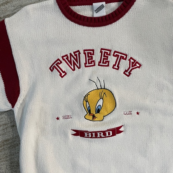 Vintage Tweety Knit Sweater Size Medium - Picture 2 of 7